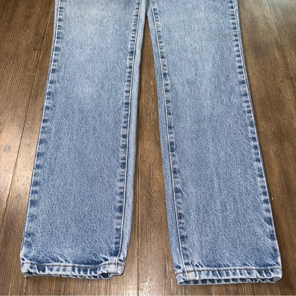 Vintage calvin klein mom jeans high rise straight leg 90s blue